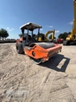 Used Hamm Compactor in yard